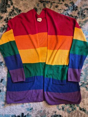 Magnolia Place Rainbow Cardigan